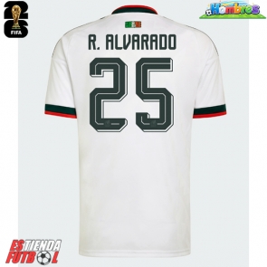 México Roberto Alvarado #25 Segunda Equipación Mundial 2026 Manga Corta